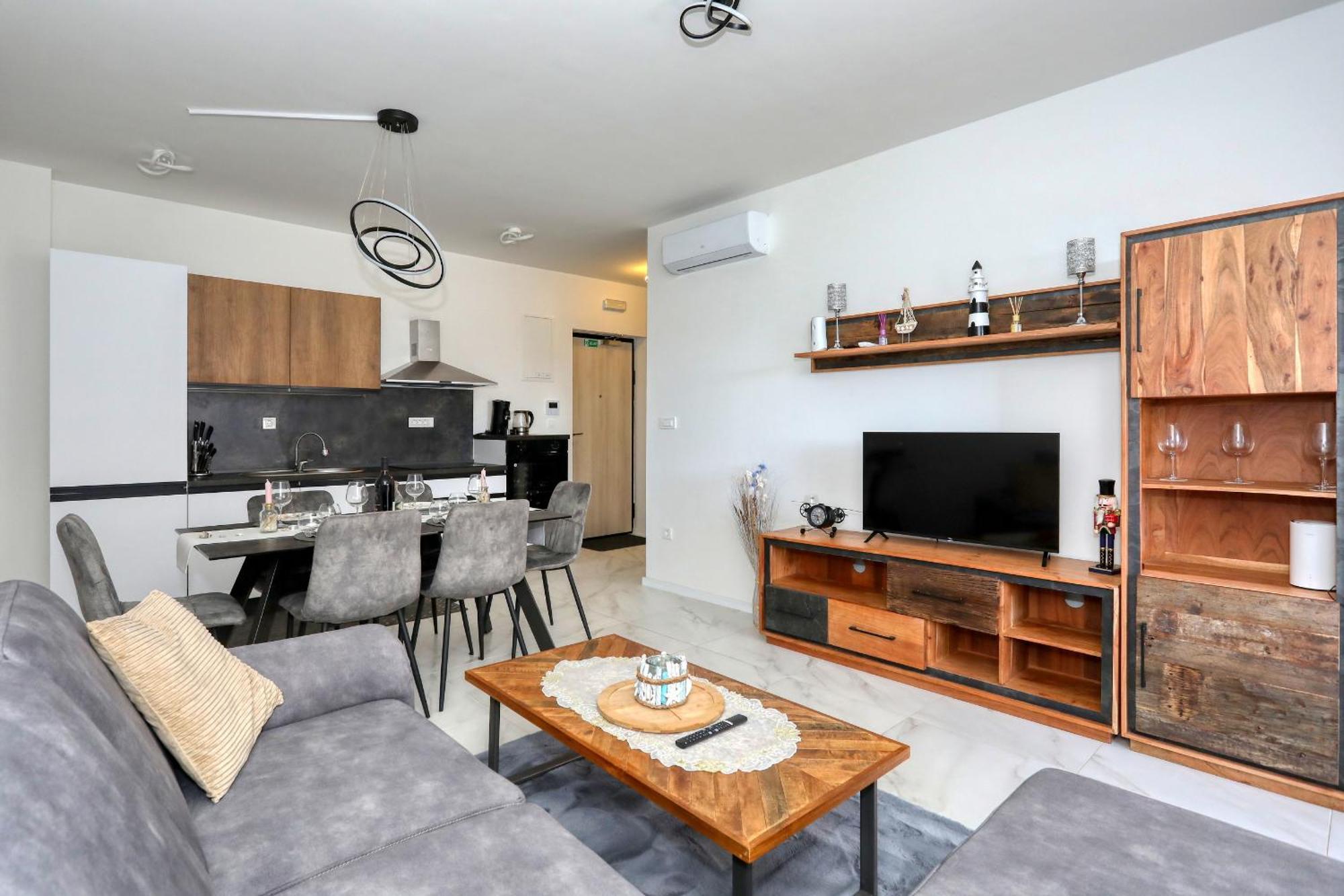 Apartment Relex With Pool & Jacuzzi 普利拉卡 外观 照片